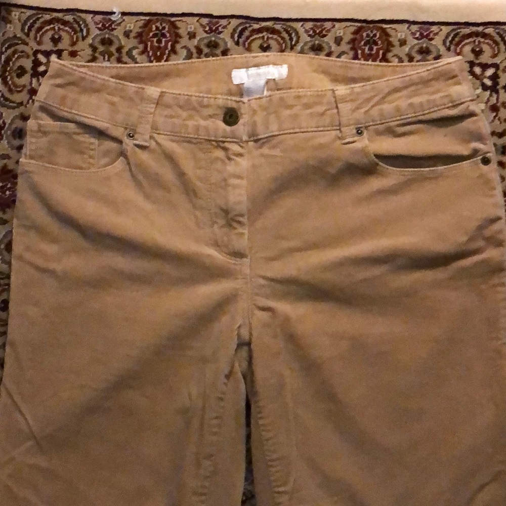 Chico corduroy tan pants